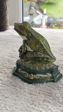 Iron Frog Door Stop