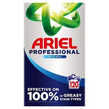 Ariel Professional Washing Powder Laundry Detergent Regular 120 washes, 6.6kg