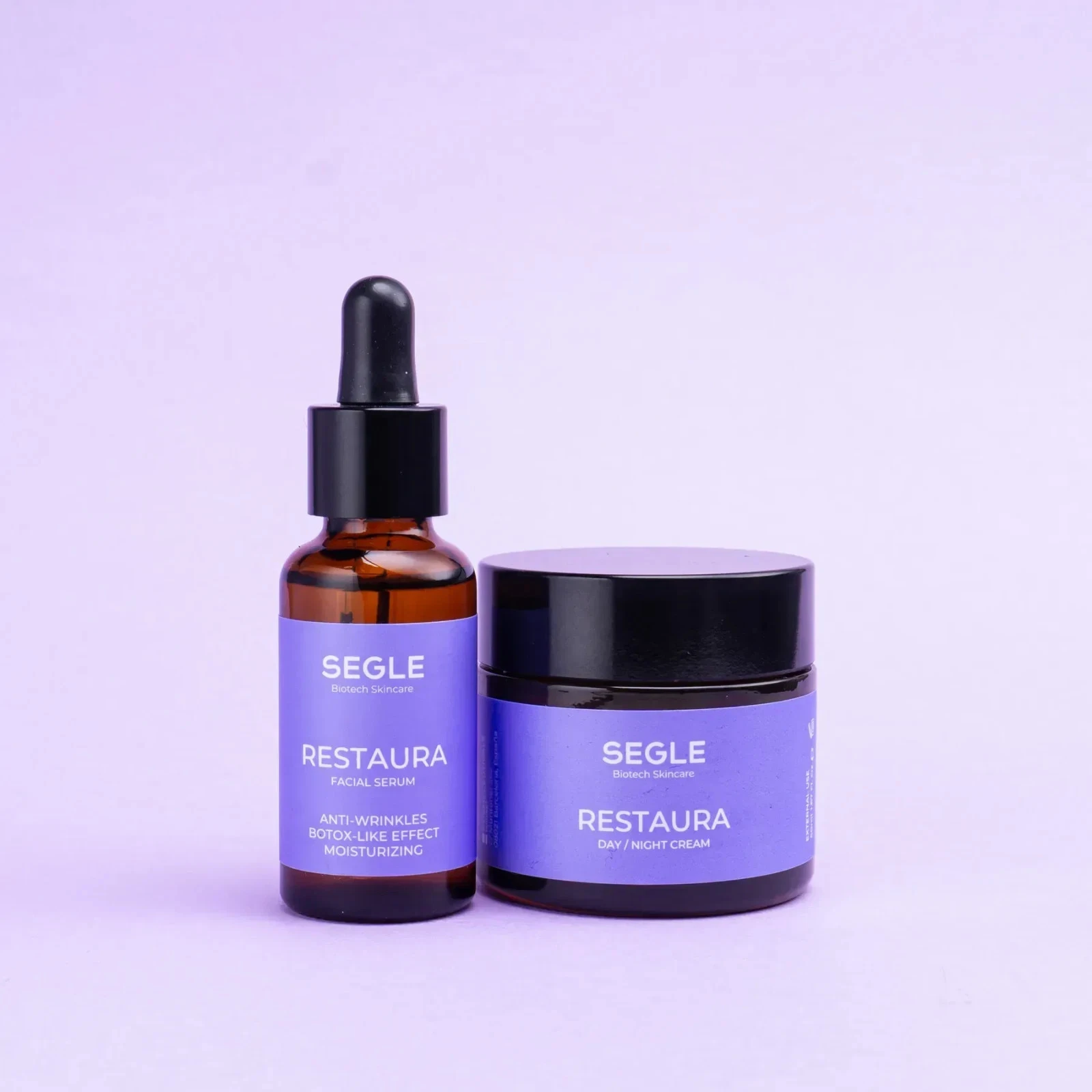 SEGLE Restaura Moisturizing Anti-Wrinkle Cream and Serum
