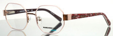 MARCHON NYC JUNIOR M-7001 690 Rose Gold Pink Girls Kids Eyeglasses 46-17-130