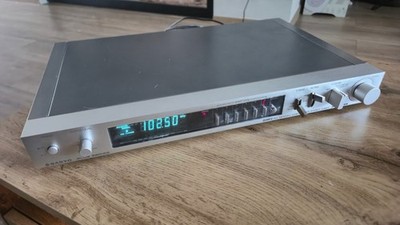 Sanyo Plus T55 AM/FM Quartz PLL Stereo Tuner Radio Serviced Vintage HiFi