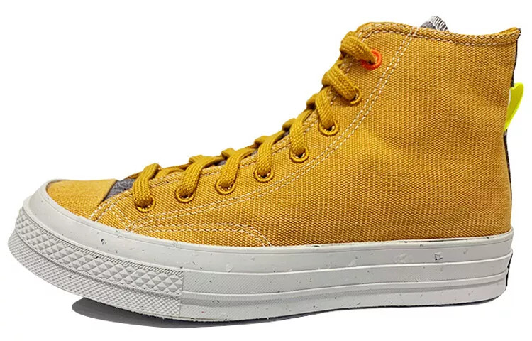 ПАРУСИ ТУФЛИ CONVERSE УНИСЕКС CHUCK 70 HI РАЗМЕР МУЖСКИЕ 9 ЖЕНСКИЕ 11 ЖЕЛТЫЕ 168615C 13490₽