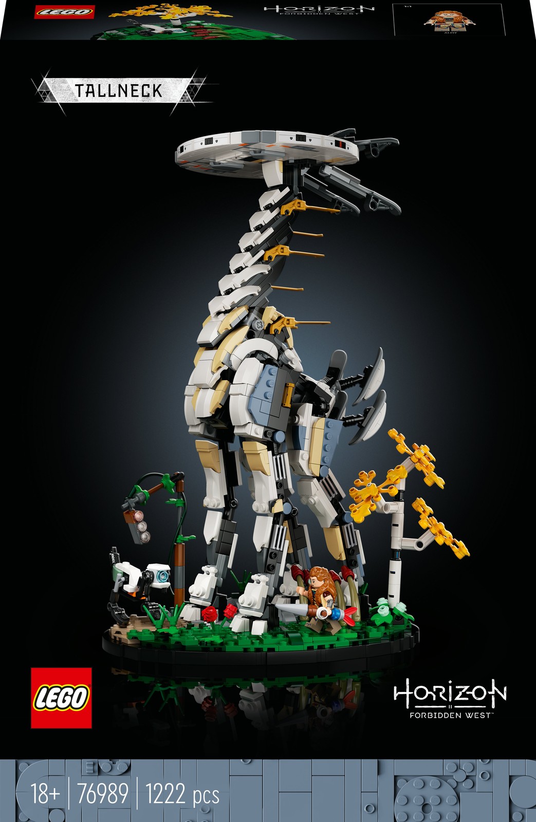 LEGO 76989 Horizon Forbidden West: Collolungo - Usato con scatola ed istruzioni