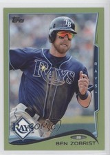 2014 Topps Retail Green Ben Zobrist #336 0a1