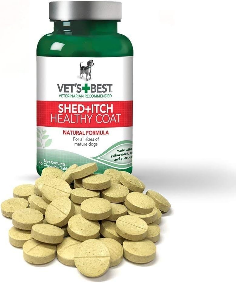 Vet's Best Medicine Allergy for Dogs Itch Skin Rash Itch Relief Dog ...
