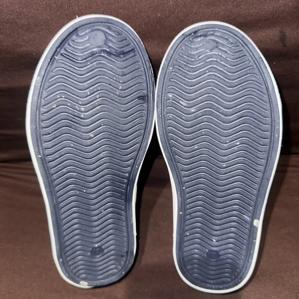 Zapatos Nativos Niños Jefferson Azul Marino Goma Zapatos Sin Cordones C6 Foto 3 de 4