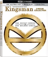 Kingsman: The Secret Service/Kingsman: The Golden Circle (4K UHD) New