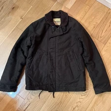 Buzz Rickson's William Gibson N-1 Deck Jacket M Leather & Wool