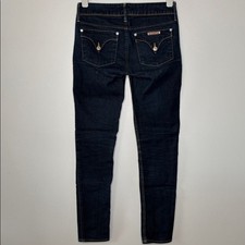 Hudson Collin Dark Blue Women's Midrise Skinny Jeans Size 26