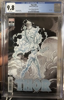 Thor #20 2022 2nd Printing Variant Cover CGC 9.8 NM/M