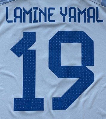 2022/23 Spain Away Jersey #19 Lamine Yamal XL adidas International