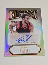 2024-25 Finest #FA-JP Jakob Poeltl Finest Autograph Auto Refractor