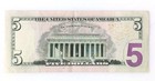 US $5 BANKNOTE WITH A MIXED/ BROKEN-LADDER FANCY SERIAL NUMBER --- 2 THROUGH 9 — photo 3