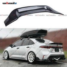 R Style Duckbill Trunk Spoiler Wing For 20-24 Toyota Corolla Sedan Carbon Fiber R Style Duckbill Trunk Spoiler Wing For 20-24 Toyota Corolla Sedan Carbon Fiber