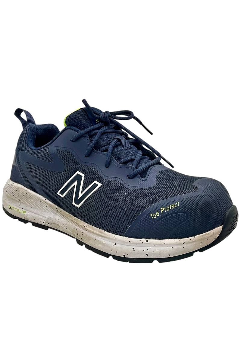 New Balance Men's Logic Comp Toe Sneaker Navy/Lime | eBay
