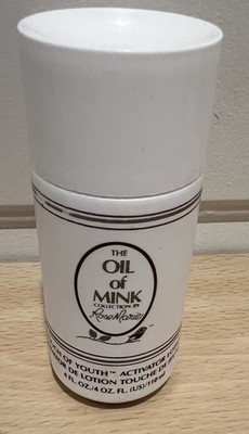 RARE Vtg Rose Marie Oil Of Mink Collection Touch Of Youth Activator Discontinued