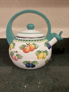 Villeroy & Boch French Garden Stove-top Kettle in Pristine Condition With Box