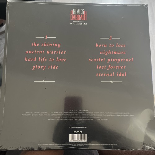 Black Sabbath - The Eternal Idol (Red Vinyl) RSD 2025 New Limited To 6000 Copies - Picture 2 of 4