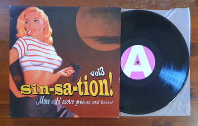 Sin-Sa-Tion! Vol 3 LP EXCELLENT More Wild Exotic Grooves And Beats LDM  74 05