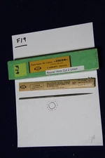 F19 - Vigor Union - Needle File - Round Cut No 2 - [14 cm]