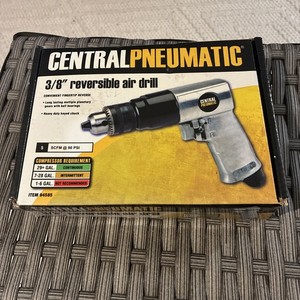 EUC Central Pneumatic 3/8" Reversible Air Drill 94585