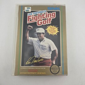 Lee Trevino's Fighting Golf - Case Only - Nintnedo Nes - Authentic Art (No Game)