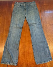 Vintage Y2K Seven 7 Jeans Women's Bootcut Stretch Blue Jeans Medium Wash Size 30