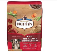Nutrish Rachael Ray Adult Dry Dog Food 40 lb. Bag 1.63 per pound