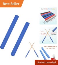 2-Pack Durable Non-Slip Drumstick Grips Perfect for Beginner and Pro Drummers