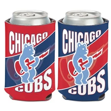 CHICAGO CUBS ROCK BEAR 2 SIDED DESIGN  CAN HOLDER NEW WINCRAFT 🐻