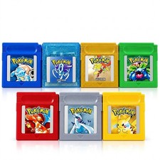 For Nintendo GBA GBC Game Card- 7 Colours GAMEBOY COLOR Pokemon Game Series