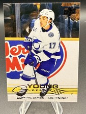 2025-26 Upper Deck Series 2 - Young Guns Dominic James #485 (RC) - Lightning
