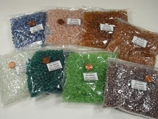 8 Pounds Assorted Shapes and Sizes India Handmade Glass Beads Bulk Lot VAD-1   