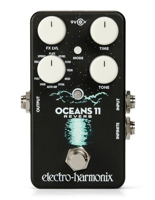 EHX Electro-Harmonix Oceans 11 Reverb Effects Pedal