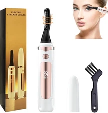 2025 Heated Eyelash Curler-USB Rechargeable Electric Eyelash Curler- Eyelash Cur