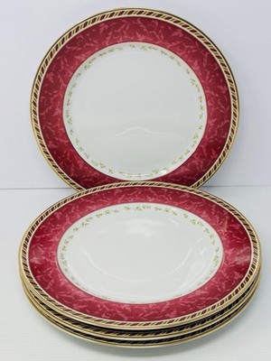 Royal Albert Seasons Of Color Rose (4) Dinner Plates, 10 7/8''
