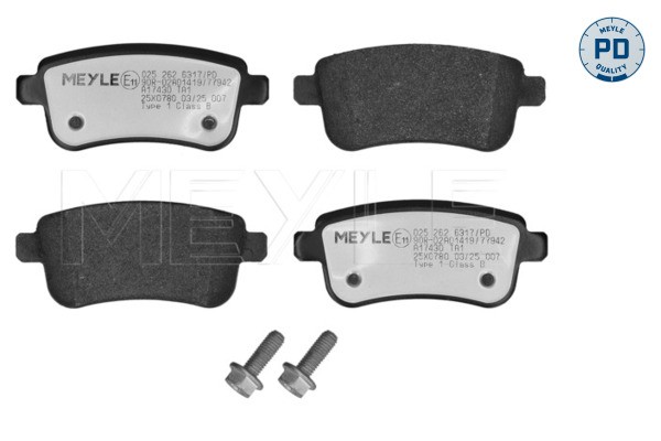 Bremsbelagsatz BremsklöTze Hinterachse FüR Renault Zoe Bfm_ Captur II HF-image