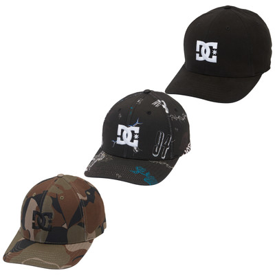 DC Shoes Herren DC Cap Star Flexfit Curved Visor Baseball Cap Mütze