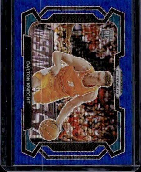 2024 Panini Prizm Draft Picks #50 Dalton Knecht Prizms Blue Wave #/249