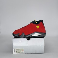 Size 9M/10.5W - Jordan 14 Retro Ferrari 2025 IF5015-600 Pre-Owned