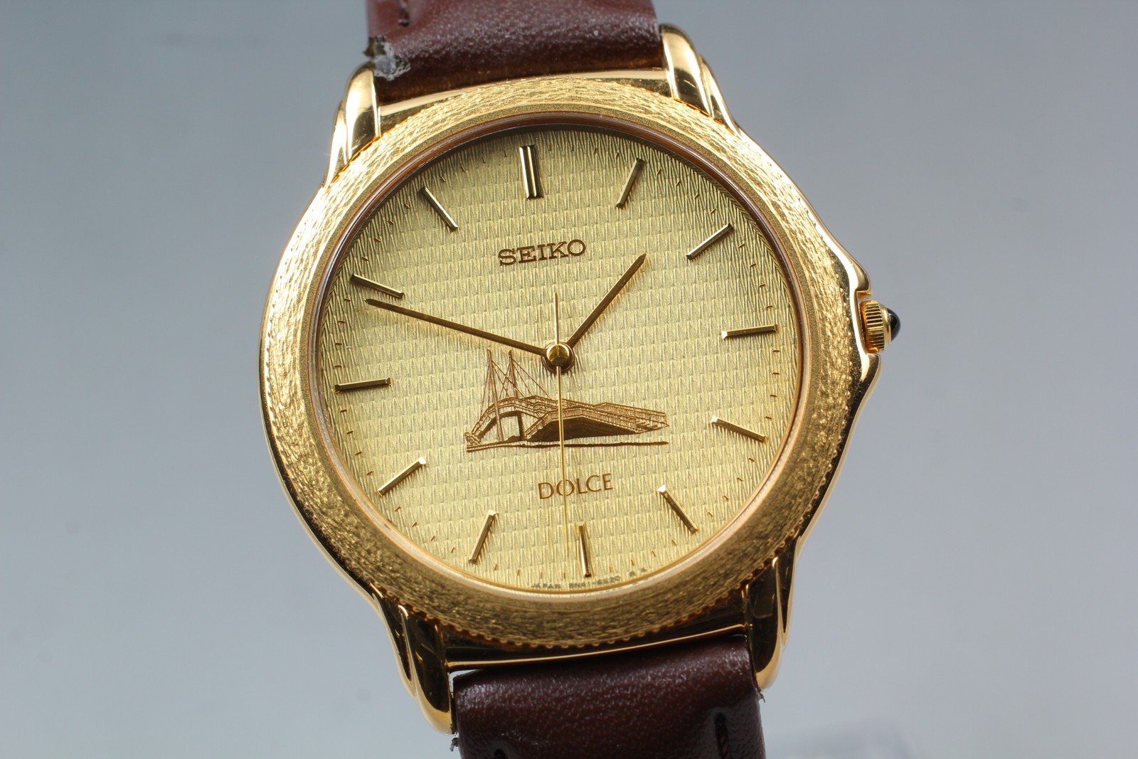 8N41-6180 DOLCE bridge Qz MINT] Cable Japan Men's from SEIKO stayed watch [N - vintagewatches.pk