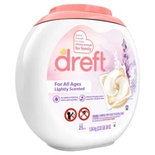 Dreft Original Lightly Scented HE Laundry Detergent Pods
