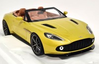 Topspeed 1/18 Aston Martin Vanquish Zagato Volante Cosmo Yellow Resin Car