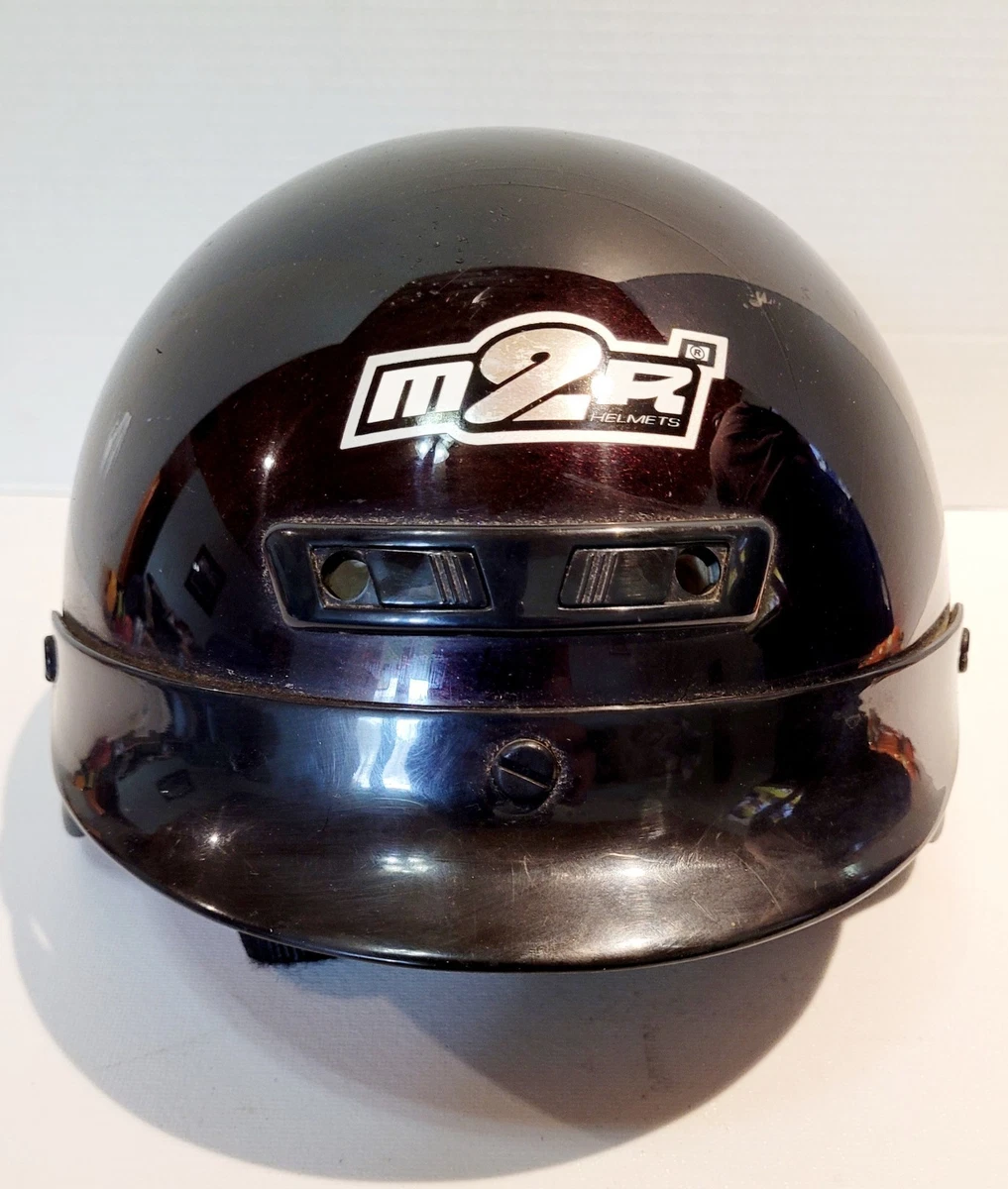 M2R Black Motorcycle & Powersports Helmets for sale | eBay