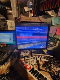 THE GRID PCB JAMMA ARCADE BOARD U53 SECURITY CHIP!!! MIDWAY 
