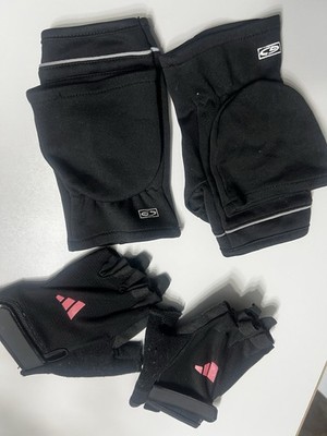 Women Size Small Petite Gloves Athletic And Convertible Mittens $39 For Both