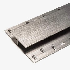 9x Gripperrods Premier Brushed steel Door Bar bundle