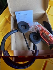 Blackwire 3320 Wired Headset Plantronics Flexible Microphone NEW USB A