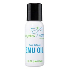 LONGVIEW FARMS Emu Oil Pure Oil 1oz 29mL Emu Oil Japan
