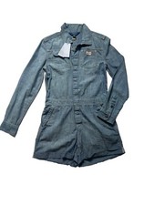Ralph Lauren girls Chambray romper size 16 NWT